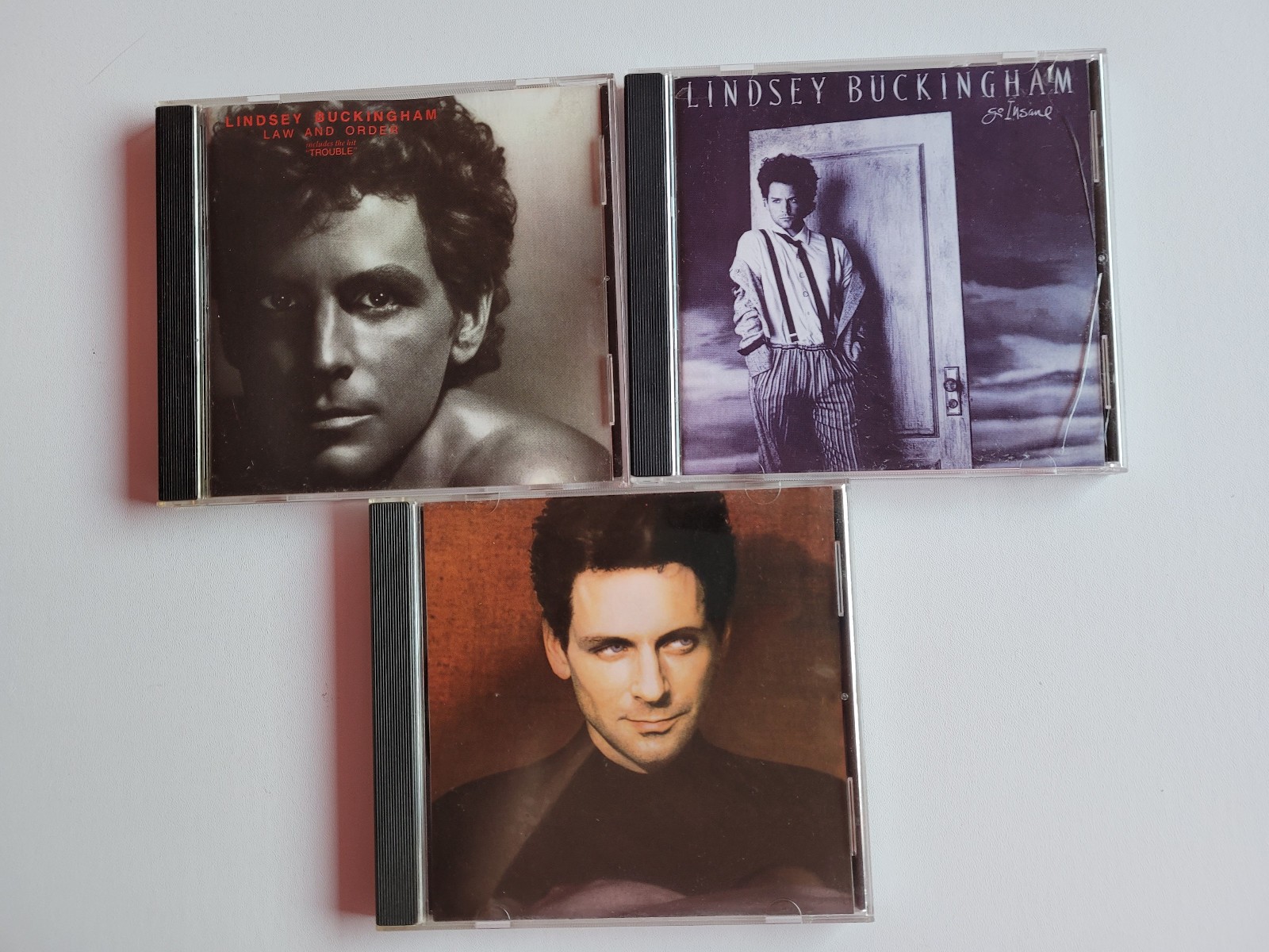 Lindsey Buckingham 3xCD Bundle (Law & Order, Go Insane, Out of the Cradle)