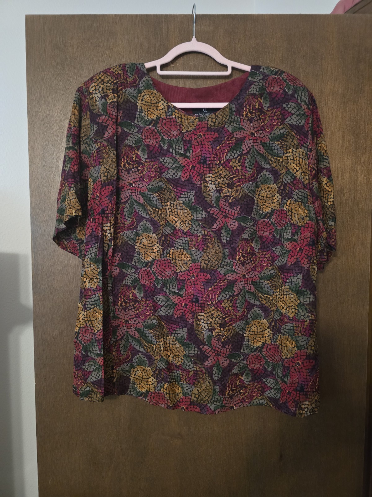 VTG CAROLE LITTLE II 2 PC SET - SKIRT 16, TOP 18