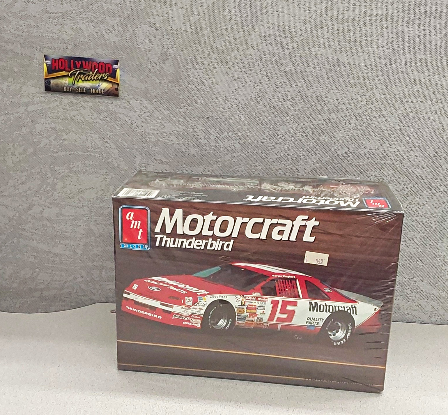 AMT Ertl Motorcraft Thunderbird Car Model Kit Unassembled, #6730
