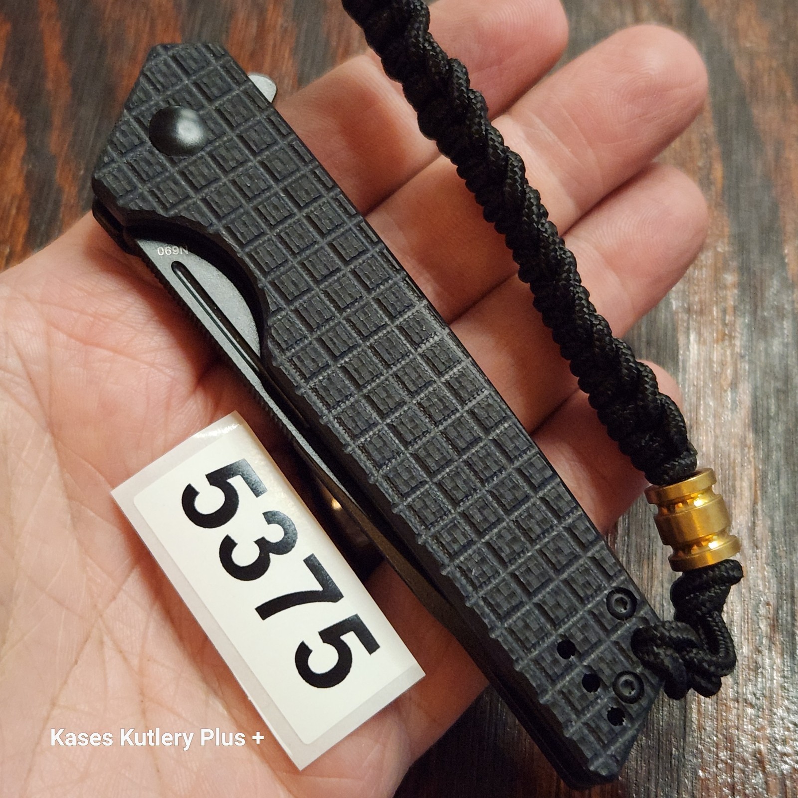 Kizer Vanguard Azo&Reyknife Design Flipper Liner Lock Knife 4.88