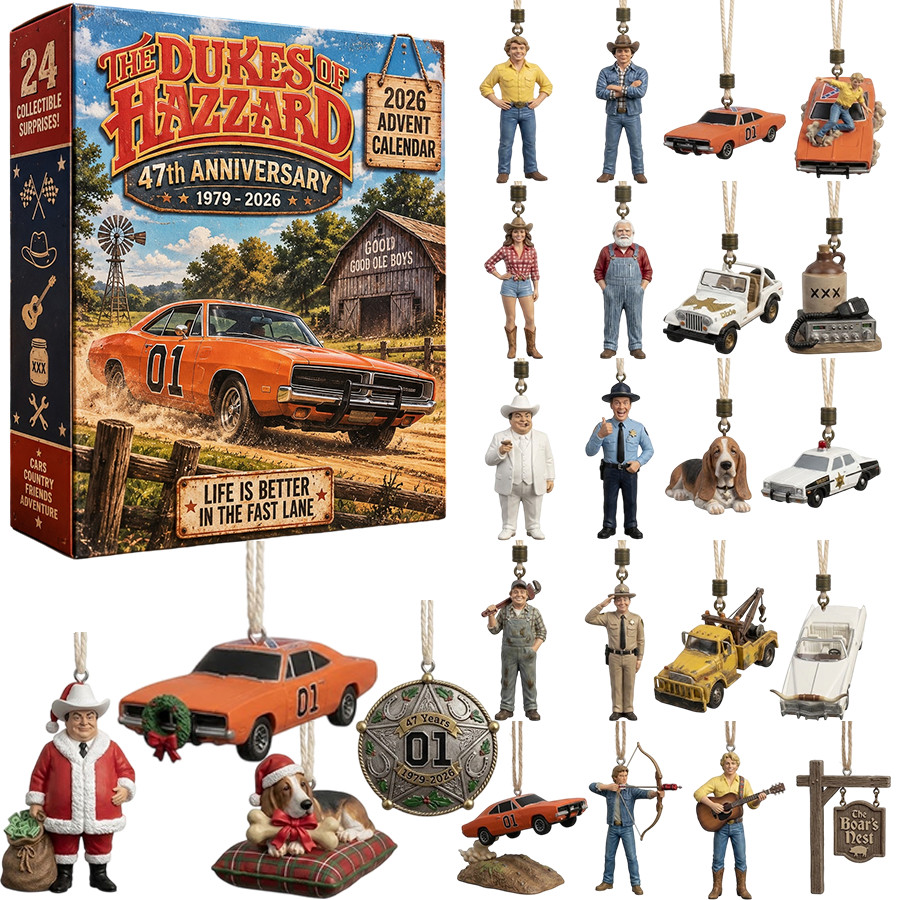 The Dukes of Hazzard 47th Anniversary 2026 Advent Calendar