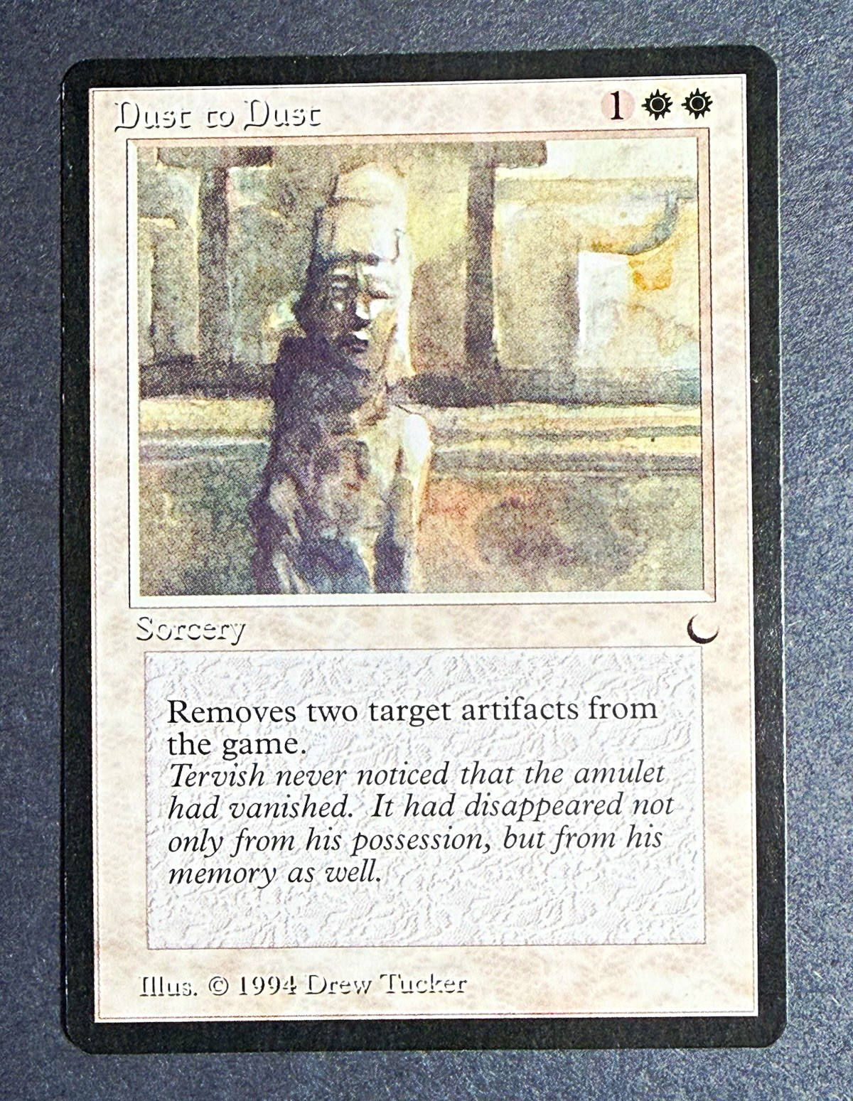 Wizards of the Coast Dust to Dust MTG The Dark Common Reg EN 1994 Wizards of the Coast Dust to Dust MTG The Dark Common Reg EN 1994
