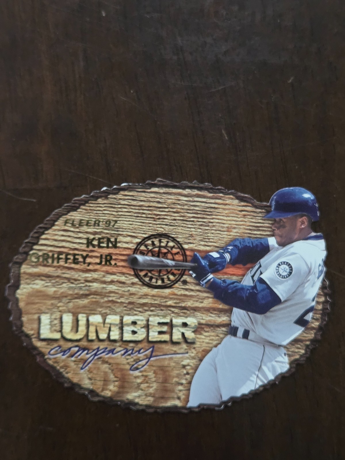 1997 Fleer - Lumber Company Ken Griffey Jr #9 1997 Fleer - Lumber Company Ken Griffey Jr #9