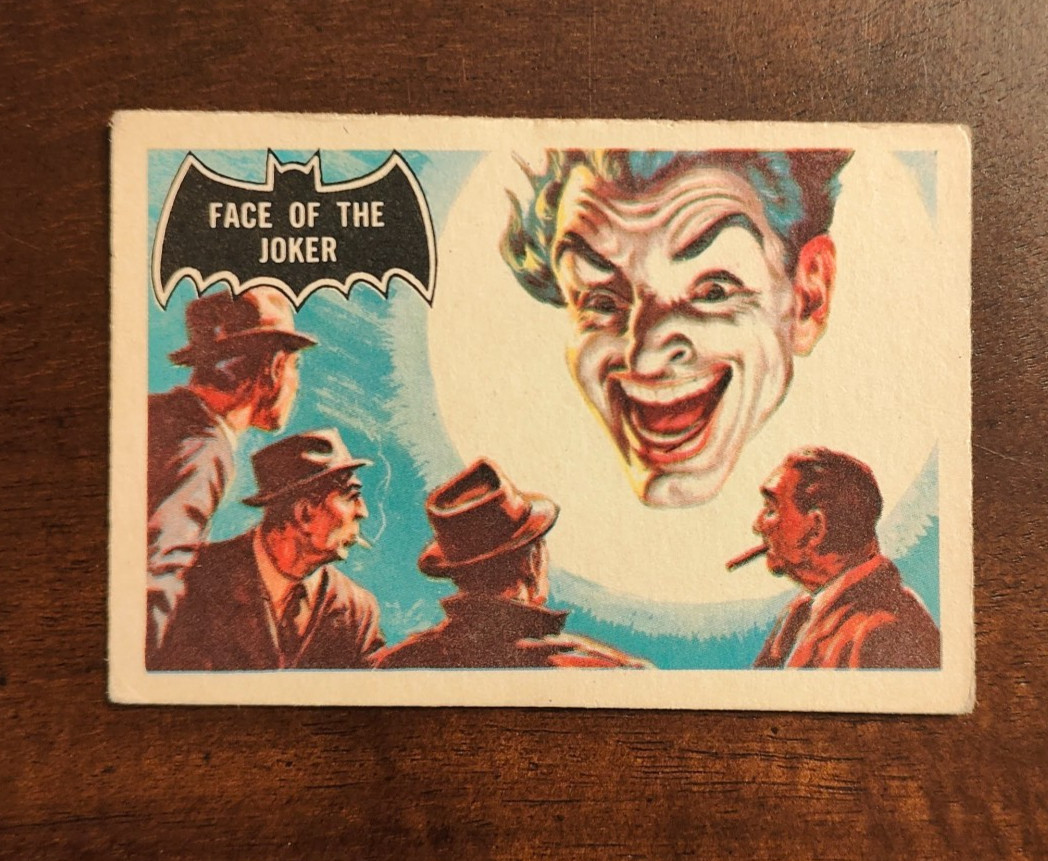 1966 A&BC the face of JOKER card UK FAN CLUB BACK rookie #9