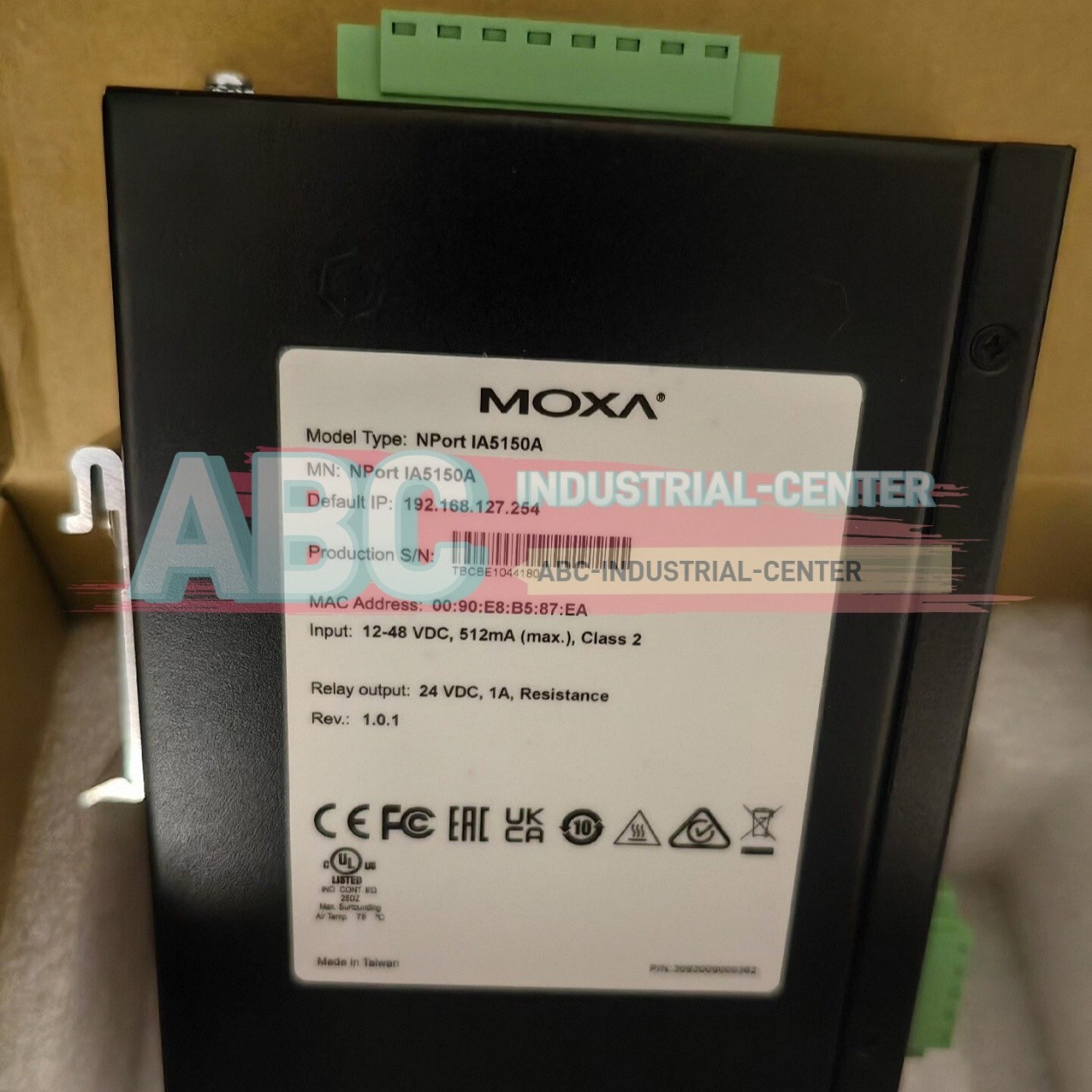 MOXA NPort IA5150A Serial Server#1pcs new in box