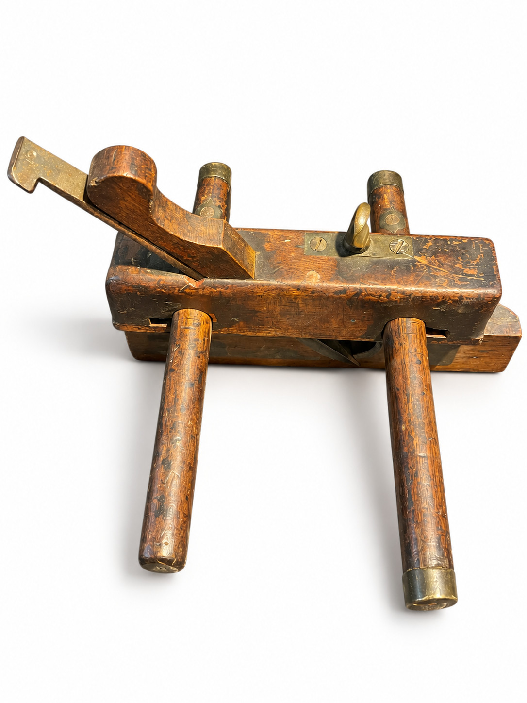 Antique Wooden Plow Plane Possibly Thos. Grant 18th Century