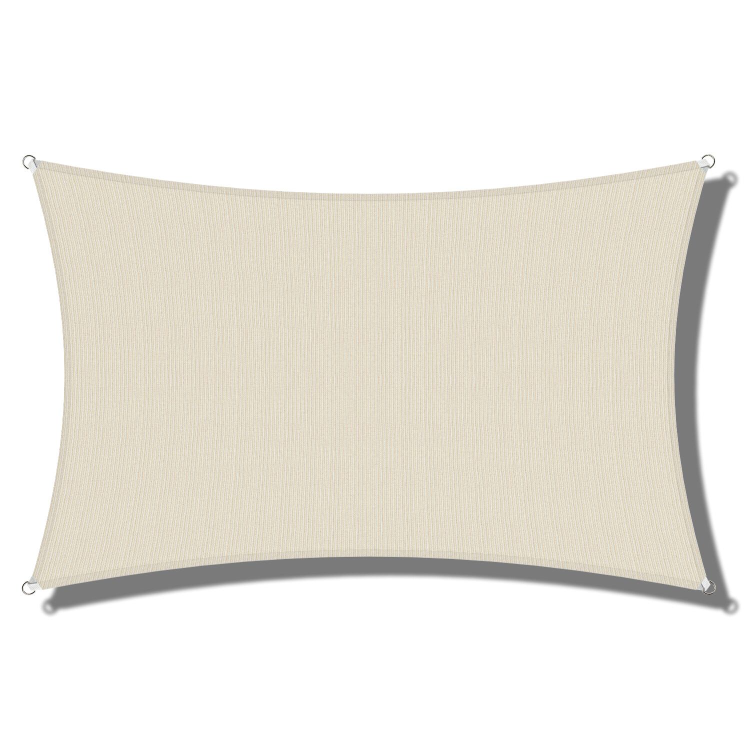 Outdoor Sun Shade Sail Rectangle UV Canopy Sunshade Cover For Garden Pool Yard