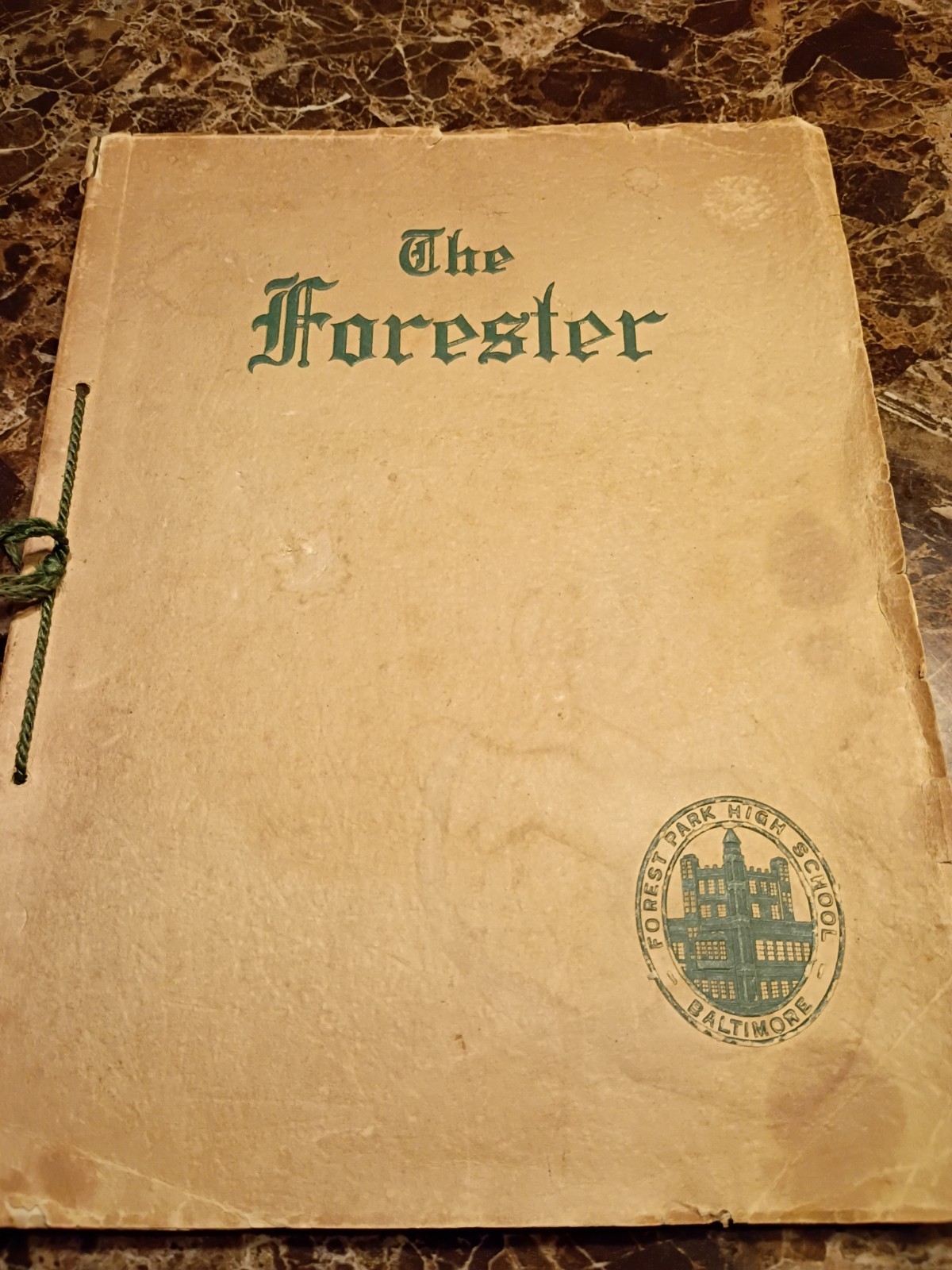 Vintage 1928 Forest Park High School Yearbook Baltimore Maryland Antique Vintage 1928 Forest Park High School Yearbook Baltimore Maryland Antique