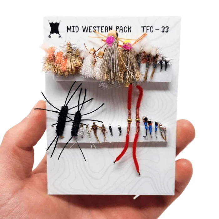 Mid Western Pack - Fly Fishing Flies (1 pc)