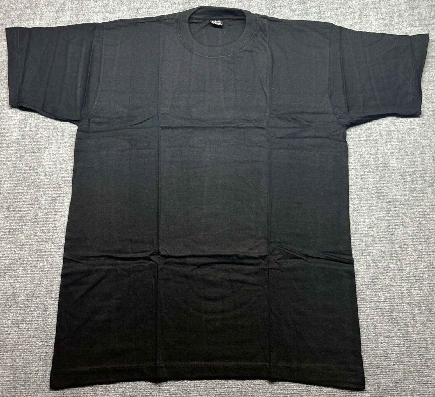 Vintage SAAD Collection T-Shirt Mens 3XL Black 100% Cotton Short Sleeve NOS New