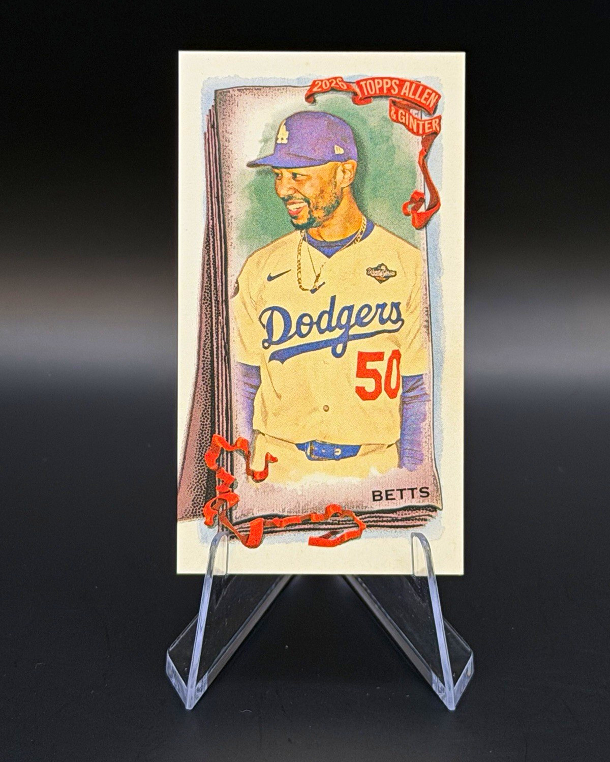 2026 Topps Allen & Ginter Mookie Betts Dodgers Mini variation *SUPER RARE*⚾️🔥