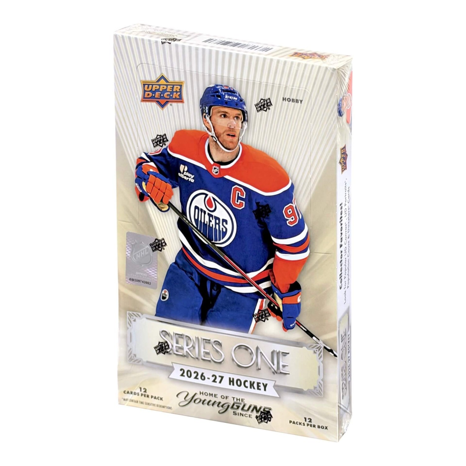 2026-27 Upper Deck Series 1 Hockey Hobby Box 2026-27 Upper Deck Series 1 Hockey Hobby Box