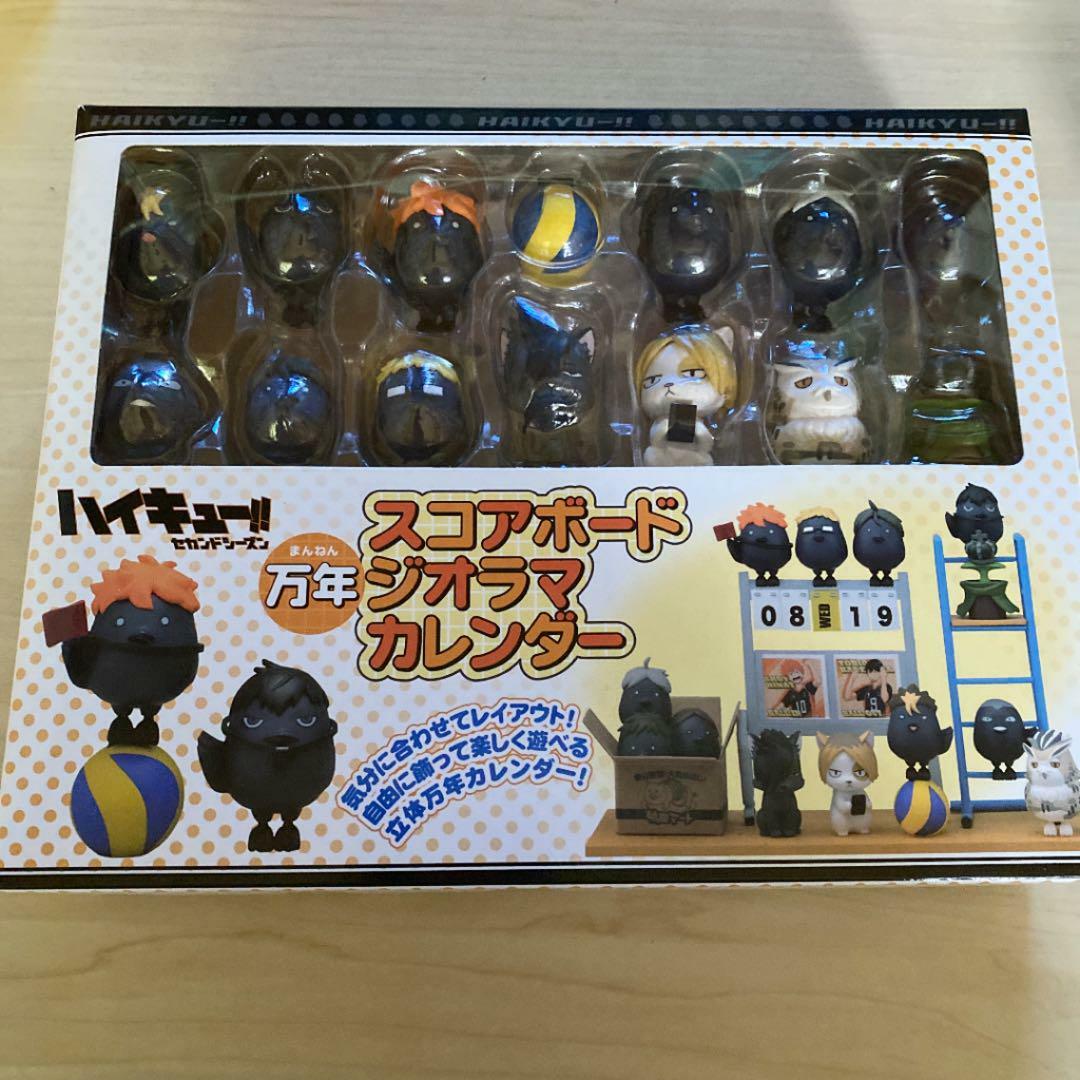 Haikyu Haikyuu Million years Scoreboard Diorama Calendar Figure Ensky Japan