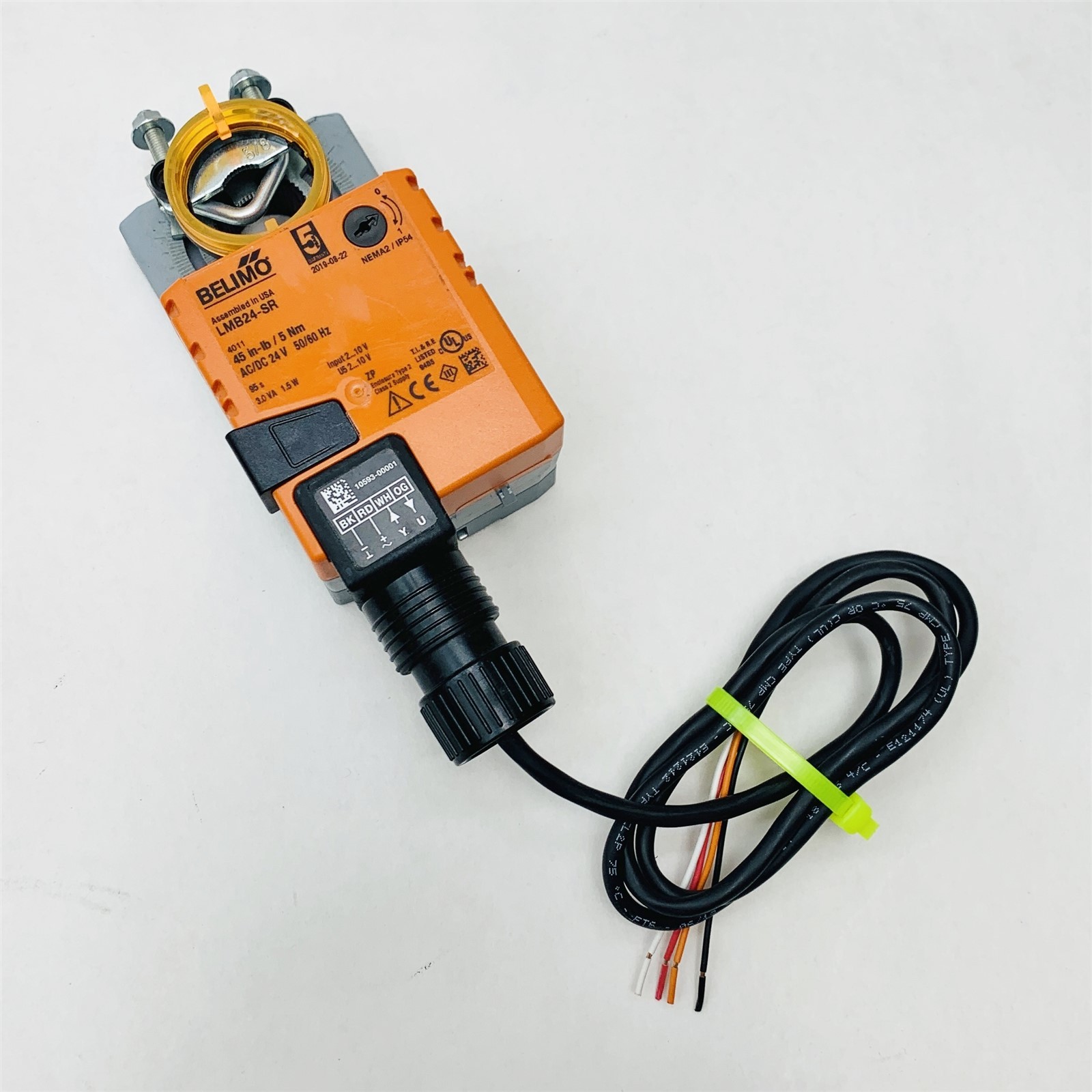 Belimo LMB24-SR 45 in-lb Non Fail-safe 24V AC/DC Modulating Damper Actuator New