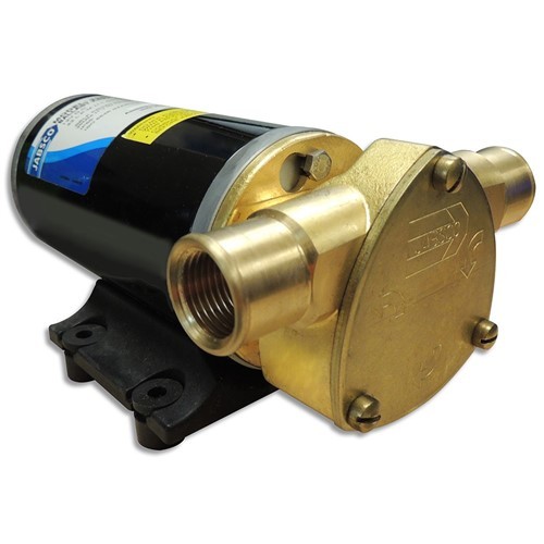 Jabsco Ballast King Bronze Dc Pump W/O Switch - 15 Gpm 22610-9007