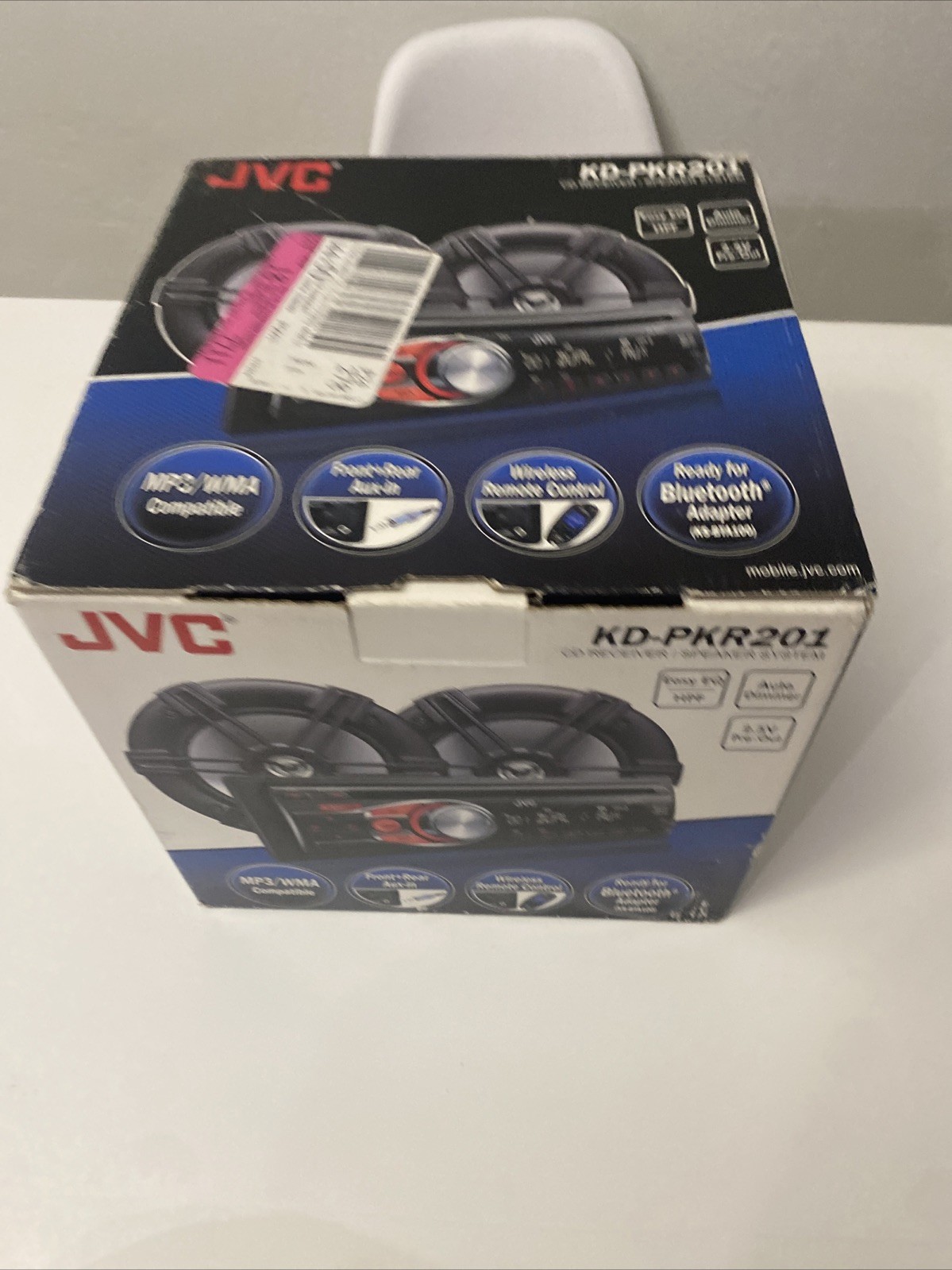 JVC KD-PKR201 CD Reciever & Speaker Kit NEW IN BOX JVC KD-PKR201 CD Reciever & Speaker Kit NEW IN BOX