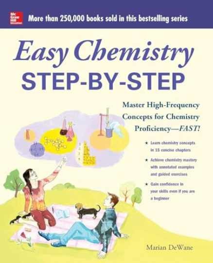 Easy Chemistry Step-by-Step (Easy - Paperback, by DeWane Marian - Very Good Easy Chemistry Step-by-Step (Easy - Paperback, by DeWane Marian - Very Good
