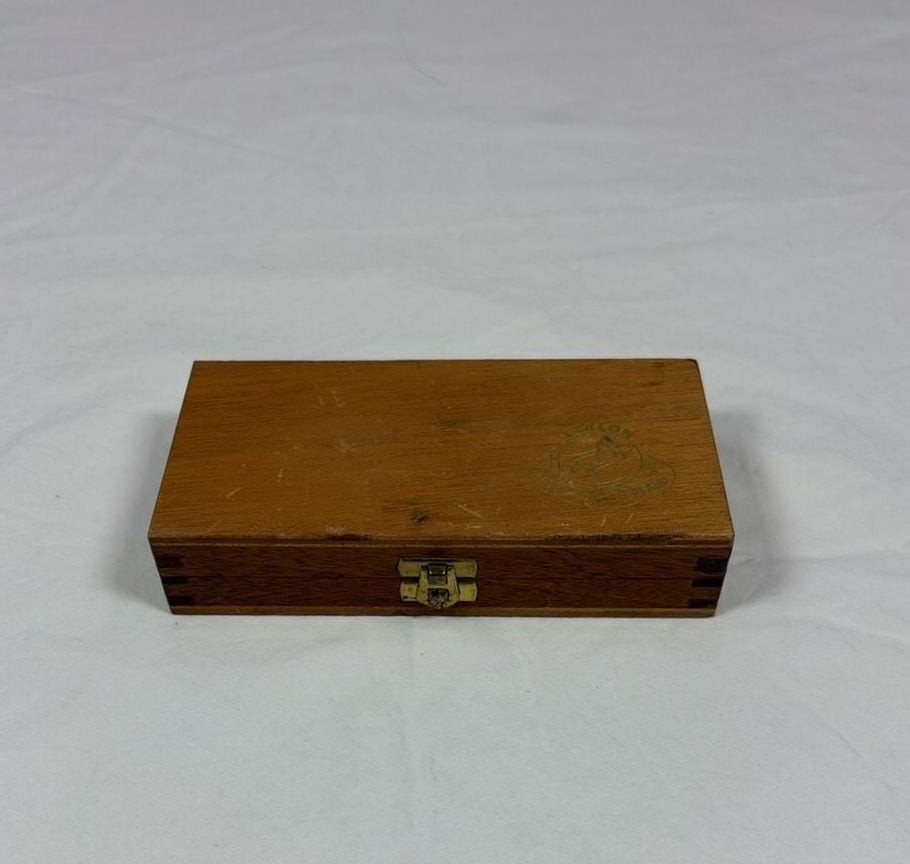 Etalon Pierre Roch Rolle Switzerland Micrometer in Wooden Storage Box Etalon Pierre Roch Rolle Switzerland Micrometer in Wooden Storage Box