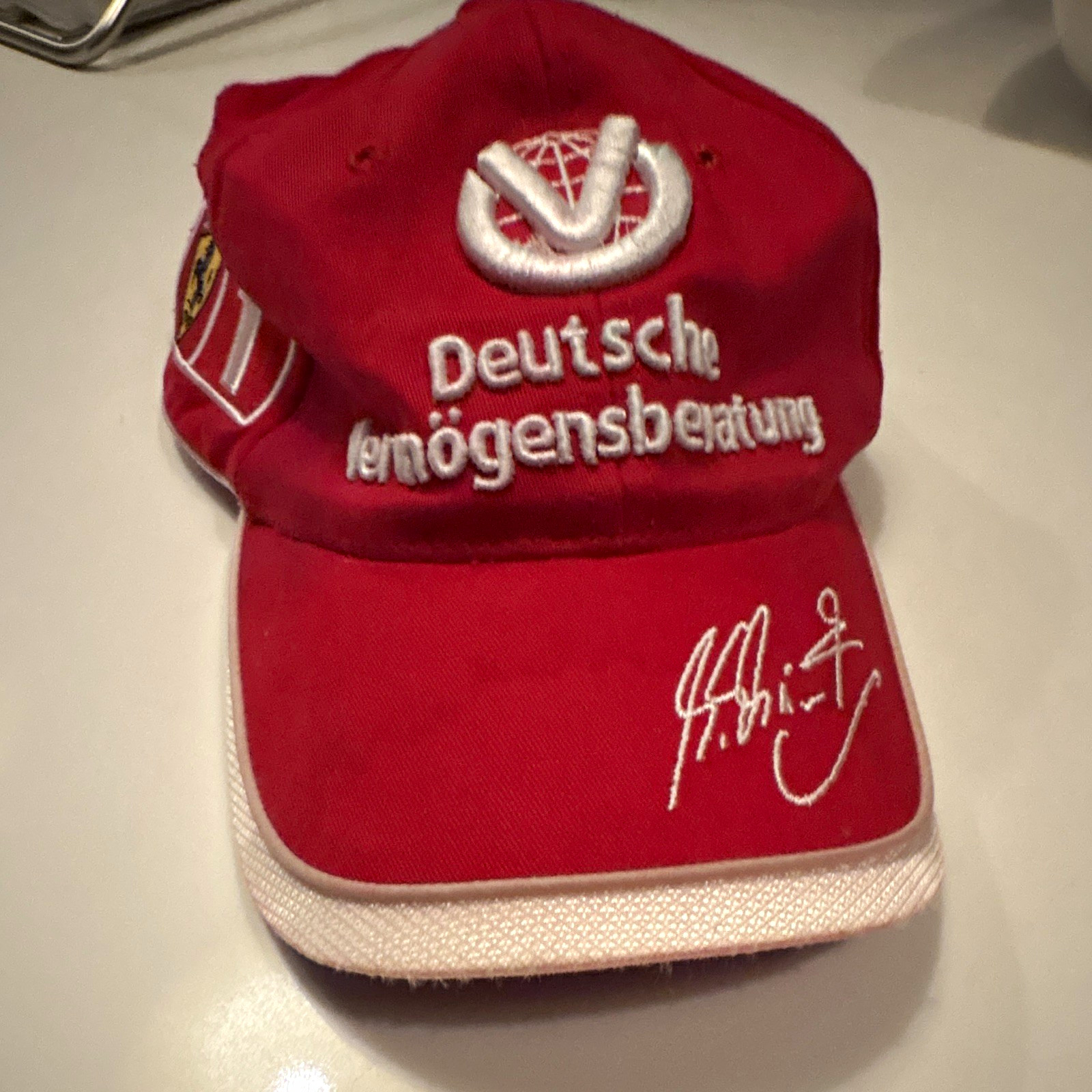 VintageFerrari Michael Schumacher F1 #1 Red Cap VintageFerrari Michael Schumacher F1 #1 Red Cap