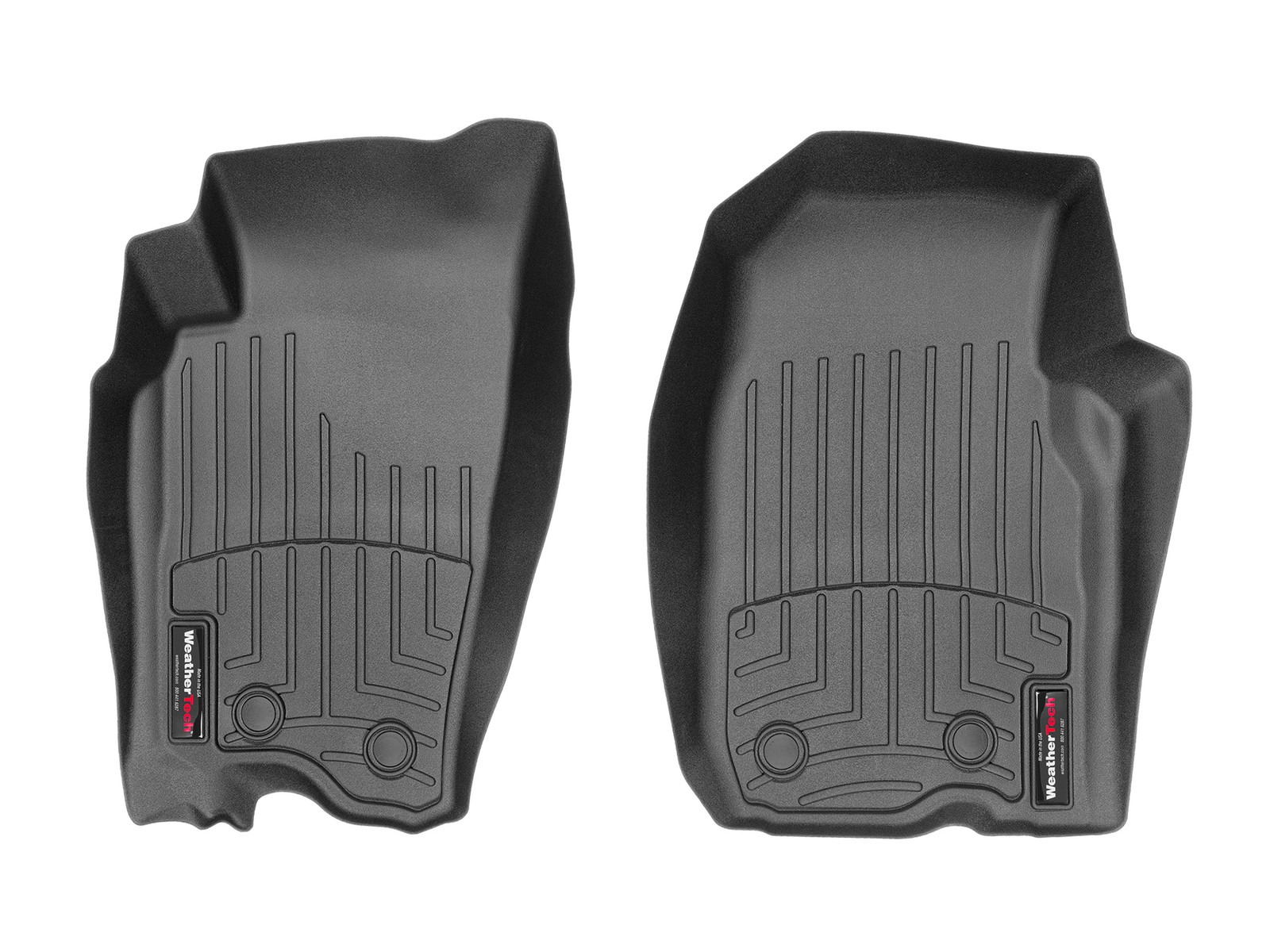 WeatherTech FloorLiner for 1996-1998 Jeep Grand Cherokee - 1st Row, Black