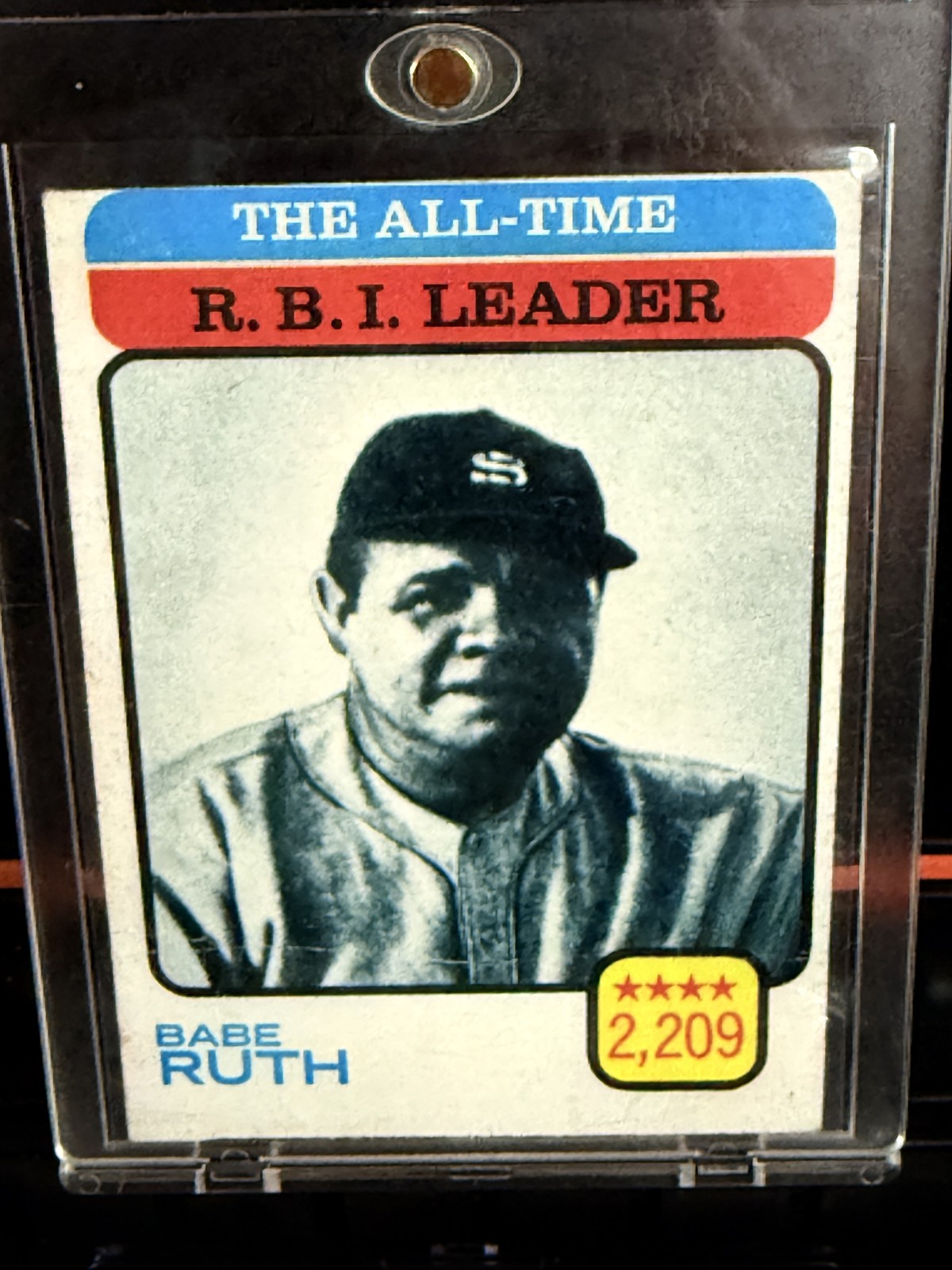 1973 Topps - All-Time Leaders Babe Ruth #474