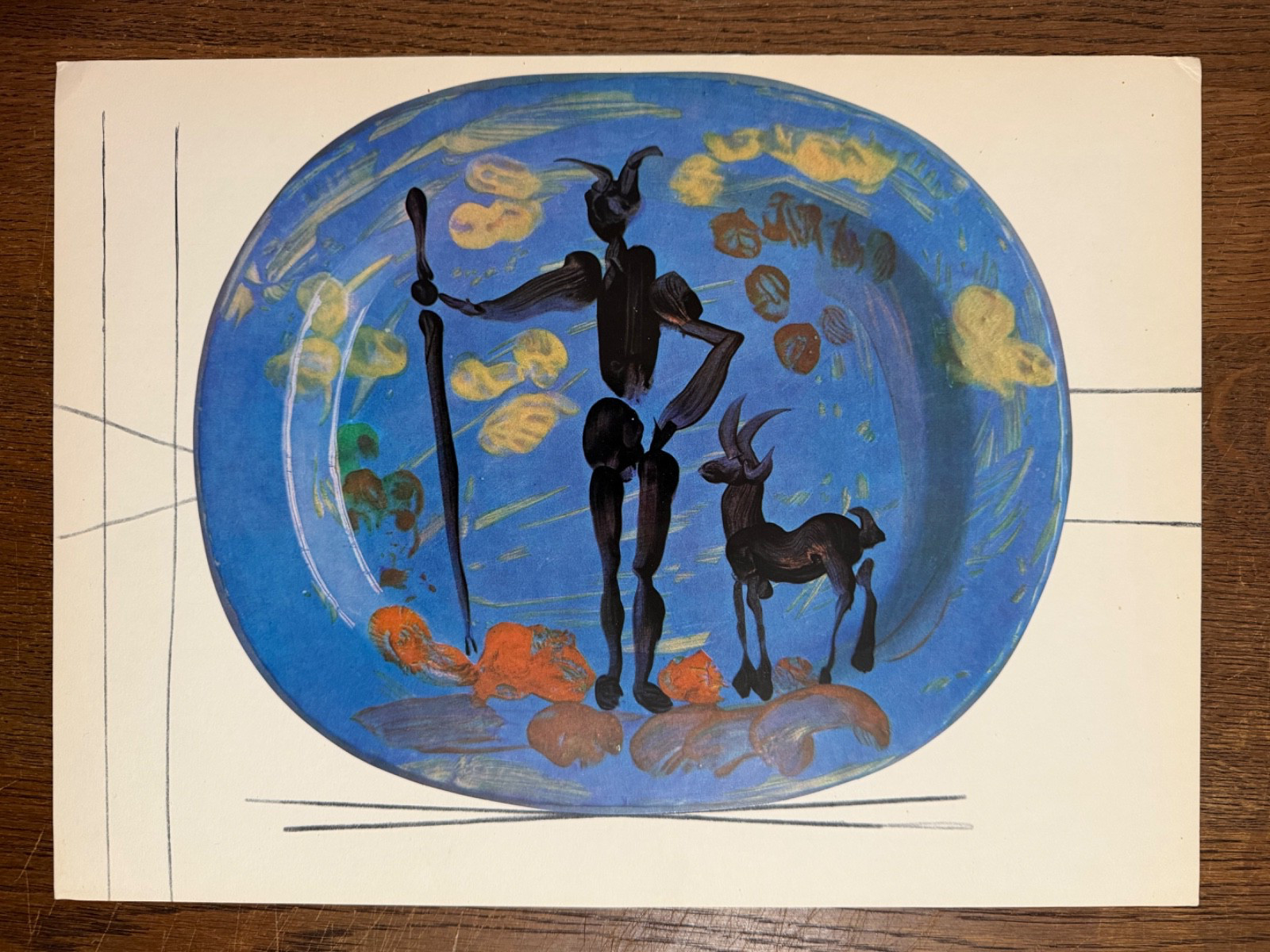 Pablo Picasso 8x  Ceramic Motif Lithographs \