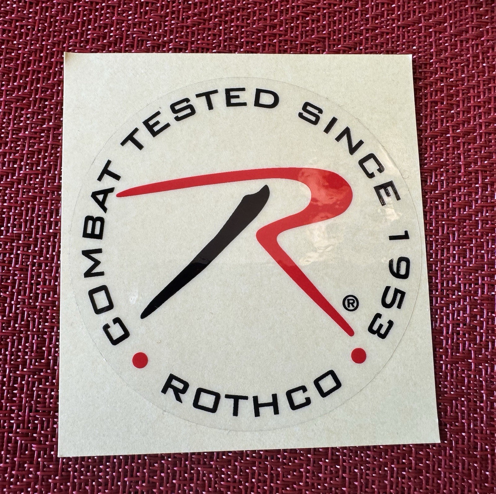 ROTHCO HUNTING TACTICAL GLOSSY Sticker DECAL FIREARM SHOT SHOW HUNTING CLOTHING ROTHCO HUNTING TACTICAL GLOSSY Sticker DECAL FIREARM SHOT SHOW HUNTING CLOTHING