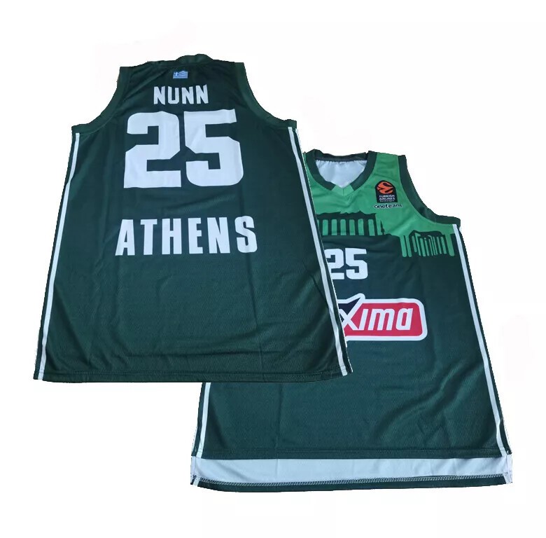 Throwback Retro Nunn #25 Lessort #26 Basketball Jersey Custom Embroidered Throwback Retro Nunn #25 Lessort #26 Basketball Jersey Custom Embroidered