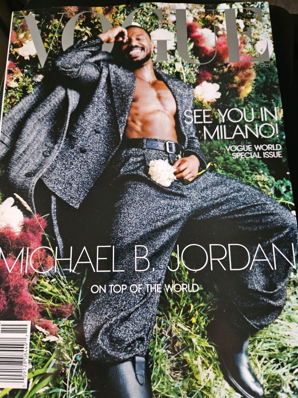 MICHAEL B. JORDAN - Vogue Magazine - October 2026 -VOGUE WORLD SPECIAL -NEW