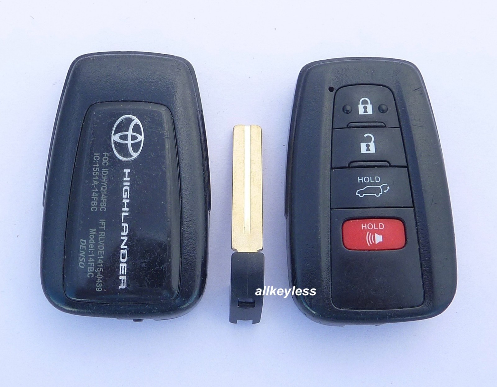 OEM 2020-2022 TOYOTA HIGHLANDER smart keyless remote key fob HYQ14FBC 