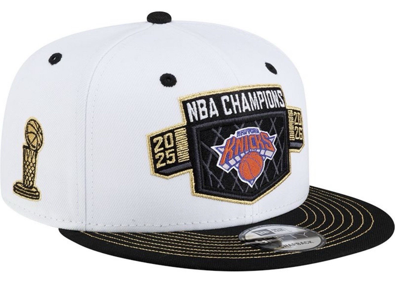 NY Knicks New Era 2026 NBA Finals Champions Locker Room 9FIFTY Snapback Hat ,New