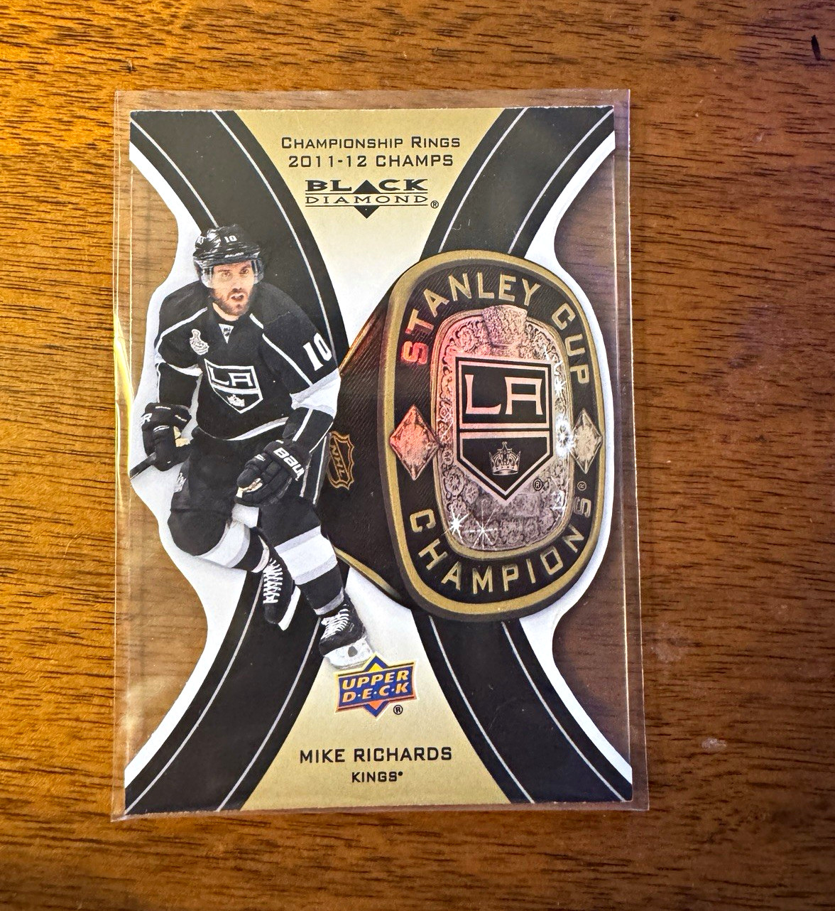 2012-13 Upper Deck Black Diamond - Championship Rings Mike Richards #CRB-5