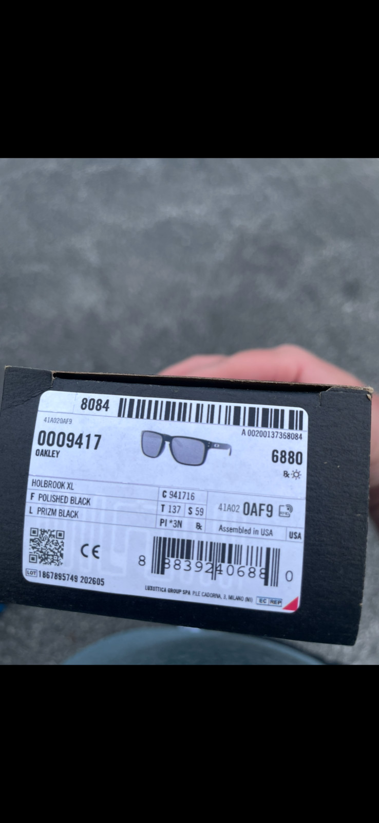 Oakley 0OO9417 Men\'s Holbrook XL Sunglasses, Brand New Never Worn