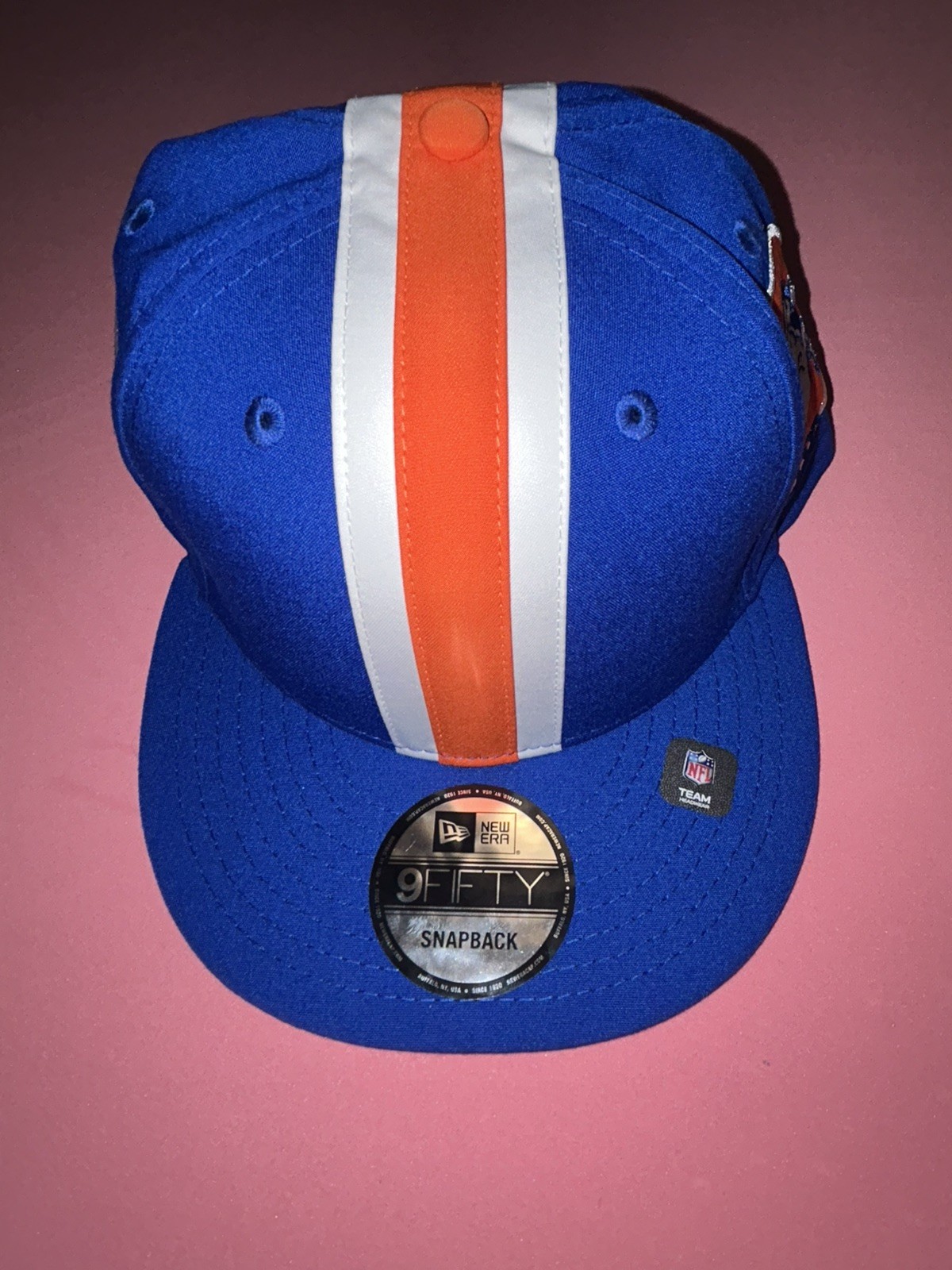 Denver Broncos New Era 9FIFTY Historic Helmet Snapback Hat NFL NWT OSFA