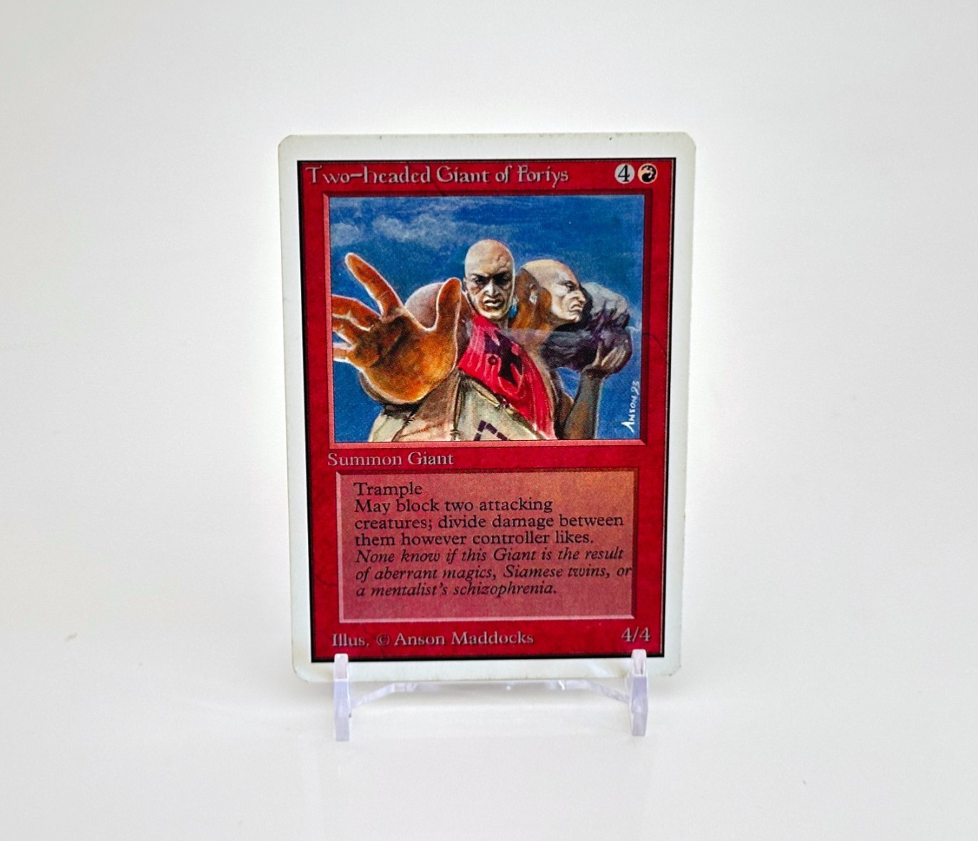 Two-Headed Giant of Foriys | Unlimited | Magic the Gathering Deckmaster | MTG