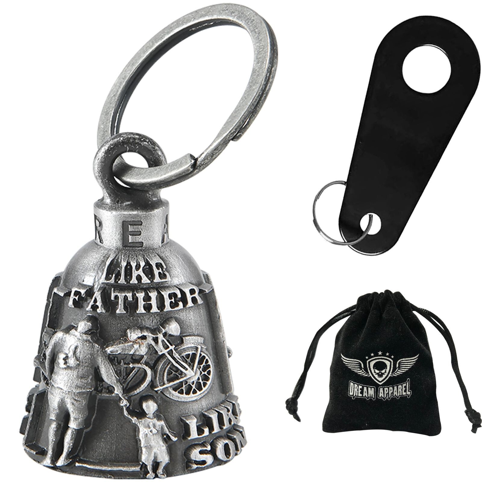 Guardian Biker Like Father Like Son Motorcycle Bell W Hanger Lightweight Guardian Biker Like Father Like Son Motorcycle Bell W Hanger Lightweight