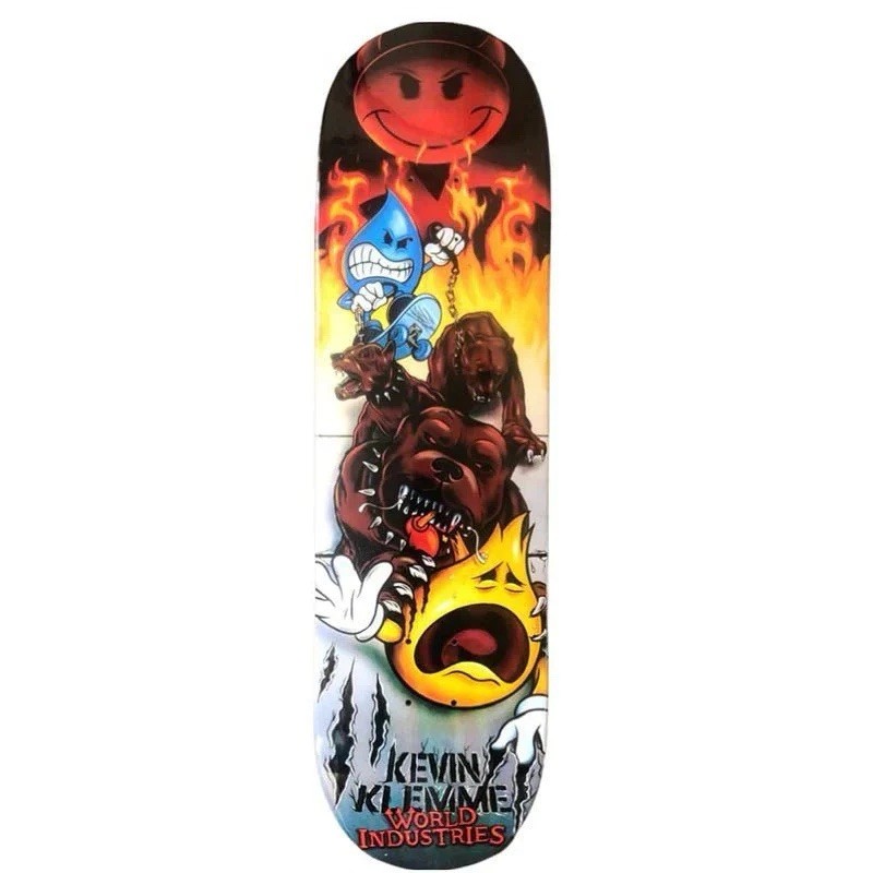 8.1” World Industries Klemme Pitbulls Skate Deck 8.1” World Industries Klemme Pitbulls Skate Deck