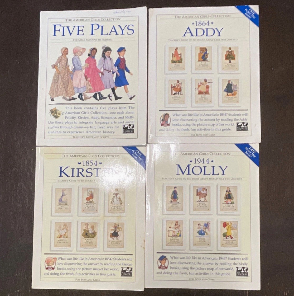 The American Girl Collection Kirsten, Addy, Molly Teacher Guide and Five Plays The American Girl Collection Kirsten, Addy, Molly Teacher Guide and Five Plays