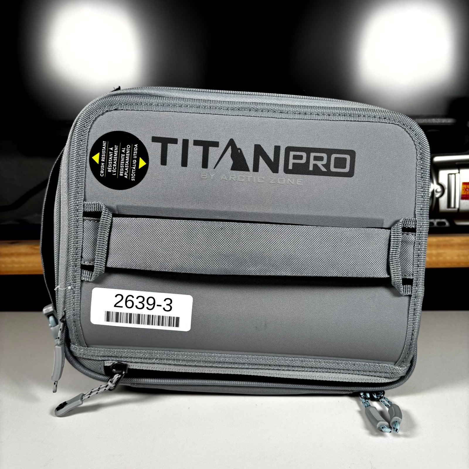 Titan PRO Expandable Lunch Box by Arctic Zone Grey 2 Ice Packs Crush Resistance Titan PRO Expandable Lunch Box by Arctic Zone Grey 2 Ice Packs Crush Resistance