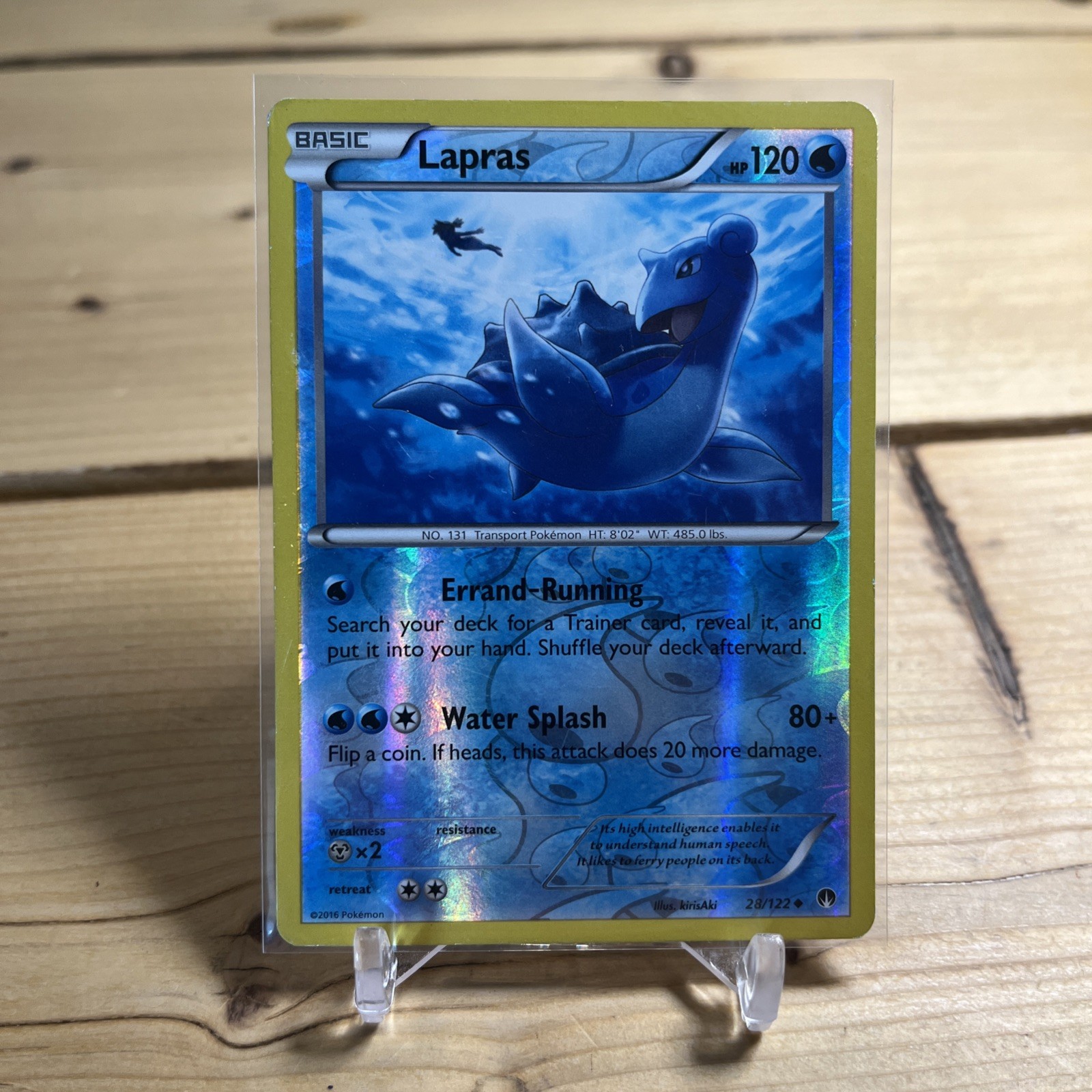 Lapras 28/122 Breakpoint Reverse Holo Lapras 28/122 Breakpoint Reverse Holo