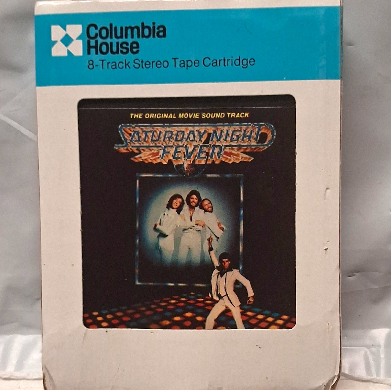 Bee Gees Saturday Night Fever OST 8-Track Cartridge Stereo 1977 RSO 8T-2-4001 Bee Gees Saturday Night Fever OST 8-Track Cartridge Stereo 1977 RSO 8T-2-4001