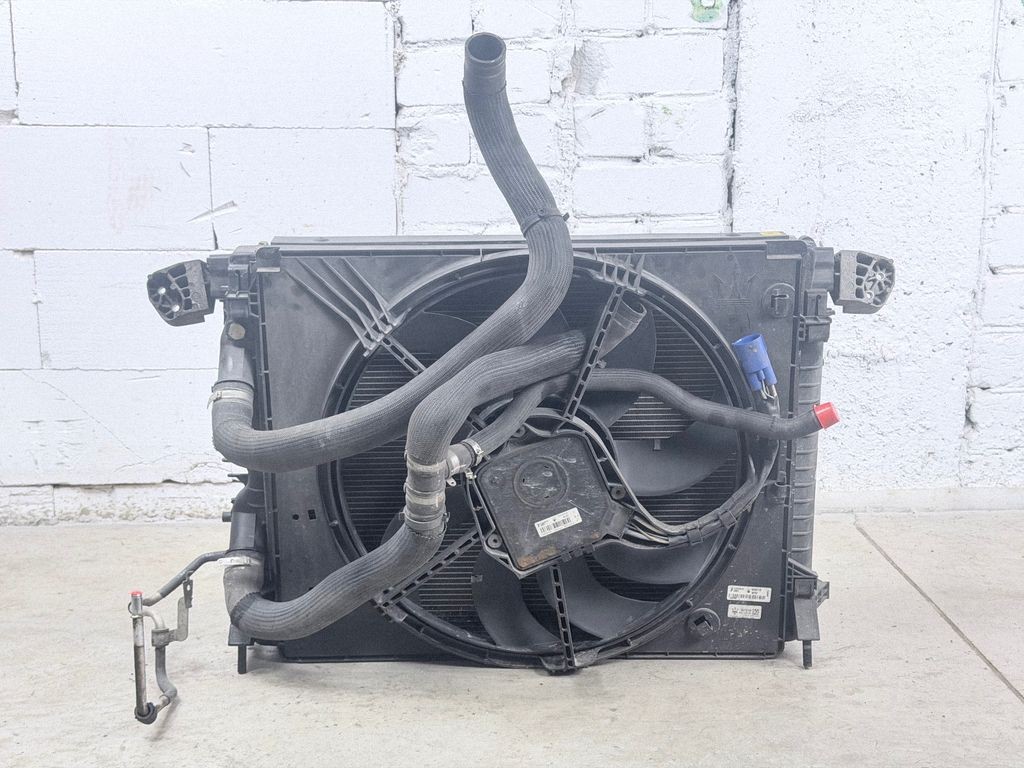 Maserati Ghibli 2015 Diesel radiator cooling fan 5020718 CAI12735