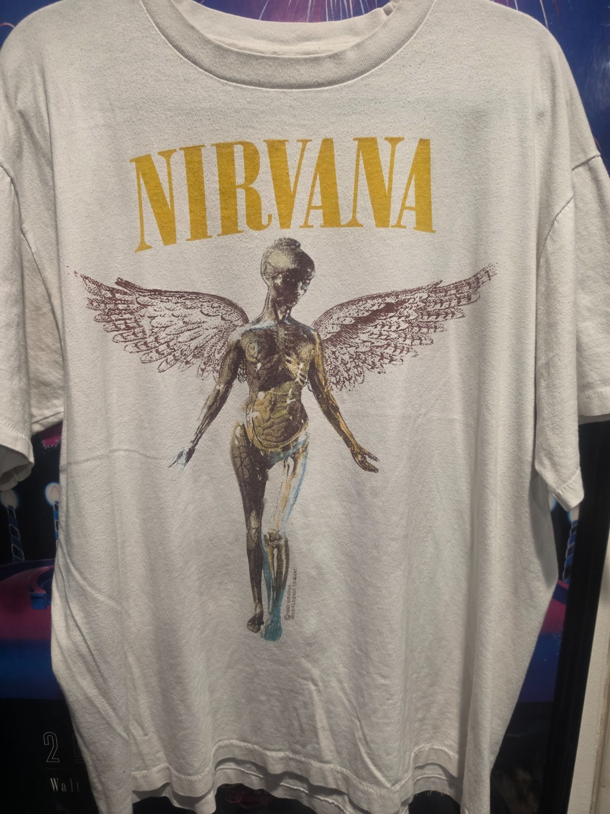 1993 nirvana in utero shirt 1993 nirvana in utero shirt