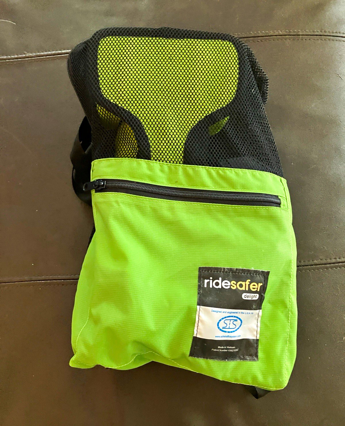 RideSafer Delight Travel Vest Toddler Small Yellow/Black JD14101YEB