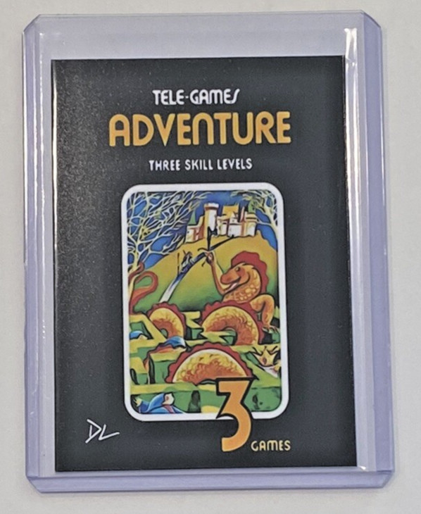 Adventure Limited Edition Artist Signed “Atari Classic” Trading Card 3/10
