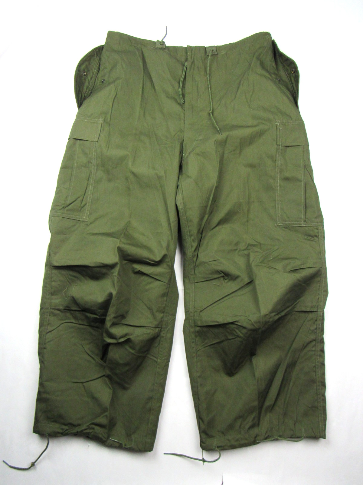 Vtg NOS 1952 M-1951 Arctic Trouser Shell Pants Medium-Long / Reg Korean War Army