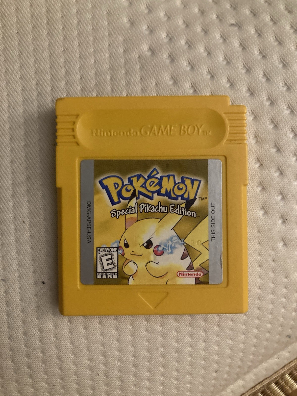 Pokemon yellow For Gameboy Authentic W New Battery Great Condition Ships Fast Pokemon yellow For Gameboy Authentic W New Battery Great Condition Ships Fast