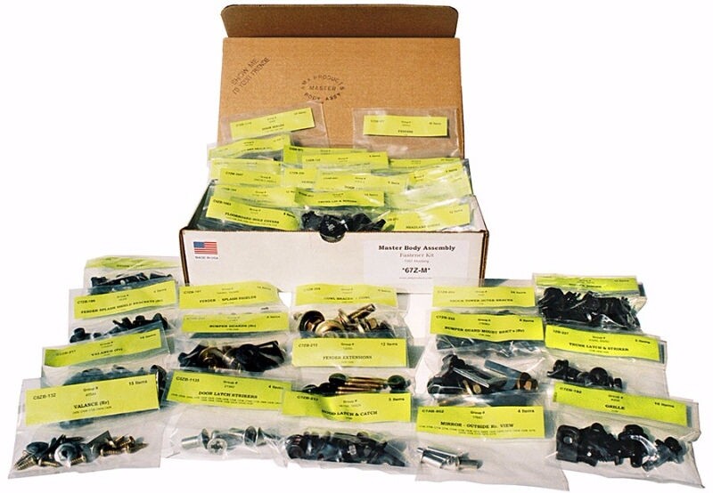1969 Ford Mustang Master Body Bolt Kit OEM Correct AMK 69Z-M