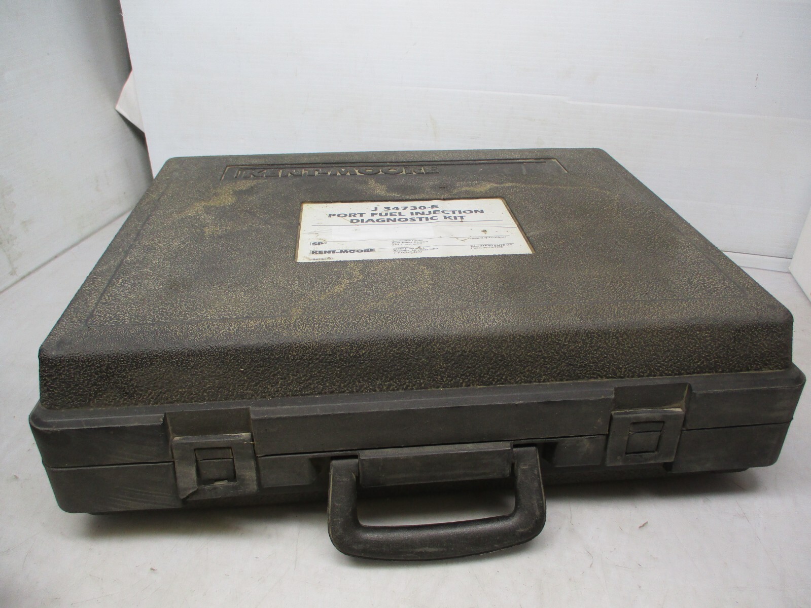 KENT MOORE TOOL J-34730-E, PORT FUEL INJECTION DIAGNOSTIC KIT SET
