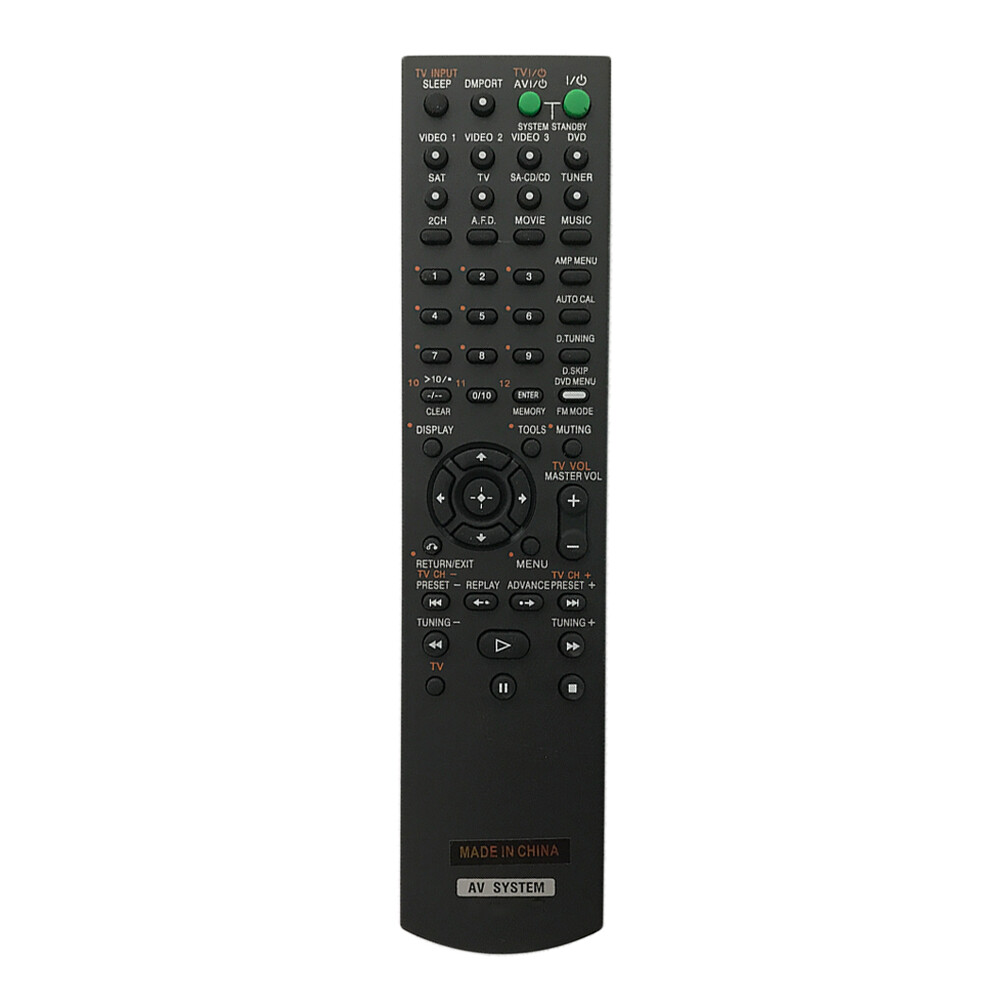 New Remote Control For Sony STR-DG500 STR-DG910 STR-DG1000 STR-DG900 AV Receiver